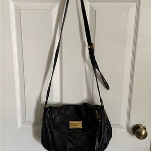 Marc By Marc Jacobs Black Leather Crossbody Bag